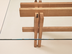 Carlo Scarpa Attributed Geometric Table, Italy c1960s