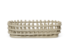 Ceramic Basket - Oval