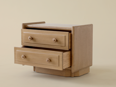 Bosque Two Drawer Nightstand