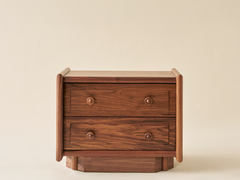 Bosque Two Drawer Nightstand