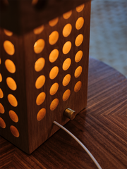 Cuadra Table Lamp in Walnut