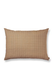 Brown Cotton Cushion