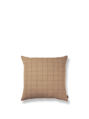 Brown Cotton Cushion
