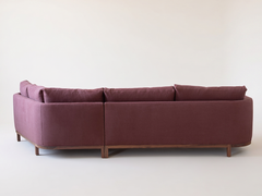 Curved Back Angle Sectional