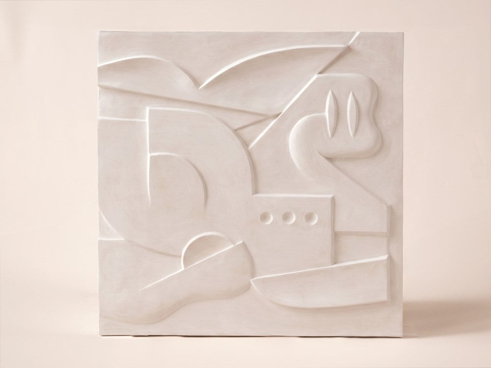 "Pierre" Plaster Relief