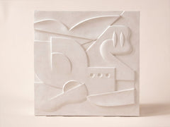 "Pierre" Plaster Relief