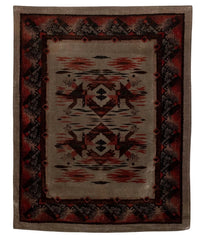 Abstract Velvet Wall Hanging