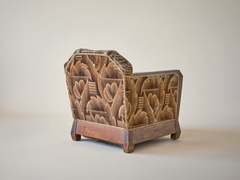 Art Deco Lounge Chair, Italy c1930s