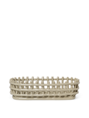 Ceramic Basket - Oval